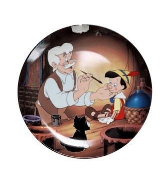 KNOWLES dekoracyjne talerz Disney Pinokio A875