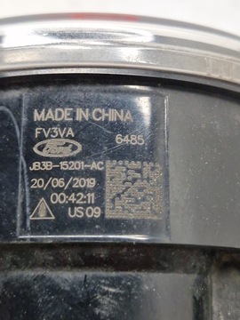FORD RANGER IV HALOGEN LED JB3B-15201-AC PRAVÝ LEVÝ