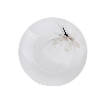 Lubiana porcelanowy talerz płytki obiadowy/deserowy 24cm boss Magnolia 6474