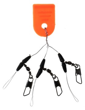 STOPERY GUMOWE wydłużone z AGRAFKAMI ZESTAW JAXON