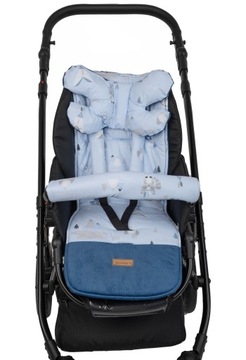 JACKMAR ДВУСТОРОННЯЯ ВСТАВКА ДЛЯ КОЛЯСКИ, 5 ПРЕДМЕТОВ