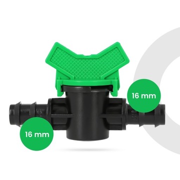 PE клапан 16 мм Вилка PUSH IN Соединитель Соединитель ШЛАНГ ТРУБКА ФИТИНГ Ирригация