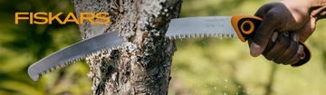 FISKARS Piła ręczna do gałęzi długa ogrodowa składana 3 pozycje cięcia SW69