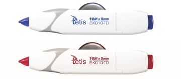 Korektor w taśmie Tetis 5mm x 10m BK010-TD + wkład