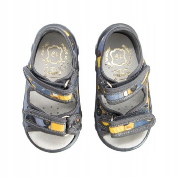 buty kapcie sandały RAWEKS do żłobka KOPARKI 212 21