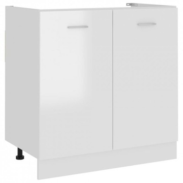 SZAFKA POD UMYWALKĘ ZLEW 80x46x81,5 cm biała