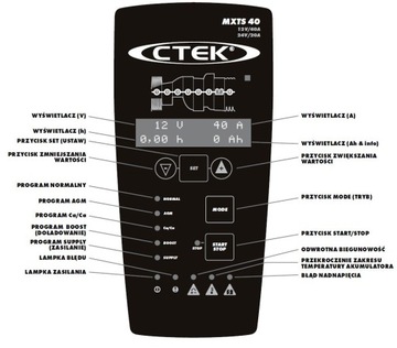 MXTS 40-56-995 Аккумуляторное зарядное устройство CTEK