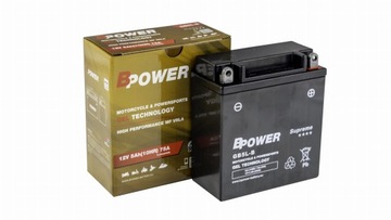 Akumulator żelowy GB5L-B GEL 5Ah zamiennik YB5L-B, 12N5-3B, 12N5,5-3B