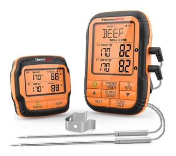 Termometr Wędzarnia Grill 2 Sondy ThermoPro TP-28