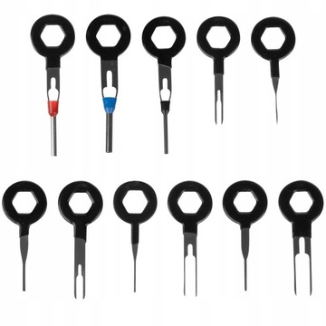 Инструменты для демонтажа обивки, пластика, радиозажимов, съемников, 43 шт.