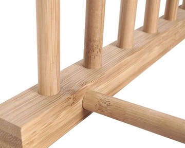 ОРГАНАЙЗЕР ПОДСТАВКА ДЛЯ КРЫШЕК ТАРЕЛКИ ДЕРЕВЯННЫЕ ДОСКИ 8 МЕСТ