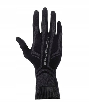 Termoaktywne turystyczne rękawiczki trekkingowe na rower - BRUBECK - L/XL