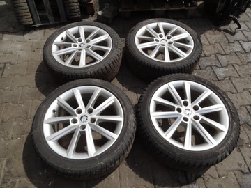 SKODA OCTAVIA III 3 2015 FELGI ALUMINOWE 17'' 5E0601025E KOMPLET ORYGINAL