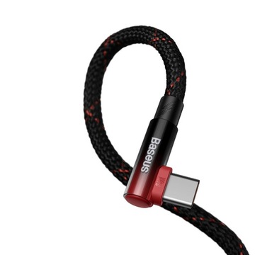 КАБЕЛЬ BASEUS ANGLE STRONG USB-C КАБЕЛЬ ДЛЯ БЫСТРОЙ ЗАРЯДКИ TYPE-C PD, 100 Вт, 1 М