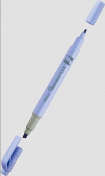 DWUSTRONNY ZAKREŚLACZ ILLUMINA FLEX PENTEL NIEB.