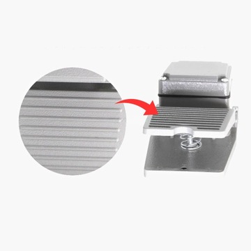 НОЖНОЙ ПЕРЕКЛЮЧАТЕЛЬ МЕТАЛЛИЧЕСКАЯ ПЕДАЛЬНАЯ КНОПКА 15A P1BO ЭЛЕКТРИЧЕСКИЙ ТВЕРДЫЙ 230 В