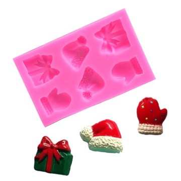 NAKLEJKI NA BALONY FOREMKI NA KOSTKI LODU DIY PIECZENIE CIASTA BOŻONARODZENIOWE RĘKAWICE