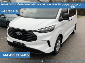Ford Transit Custom II Van L2 2.0 EcoBlue  136KM 2026 Kombi 320 L2H1 M1 Trend 2.0 136KM