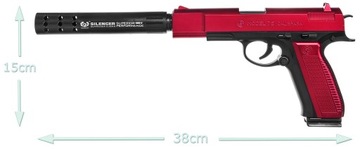 COLT GUN SAFE КАРТРИДЖИ С ПЕНОЙ ЭВА СТРЕЛКА КОЖУХ ПАДАЮЩИЙСЯ