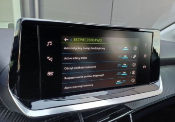 Peugeot 208 II e-208 Elektryczny 136KM 2022 Peugeot 208 70 e-208 ALLURE PACK 136 KM Serwis w ASO Gwarancja FV23, zdjęcie 19