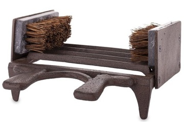 Декоративная машинка для чистки обуви из коричневого чугуна