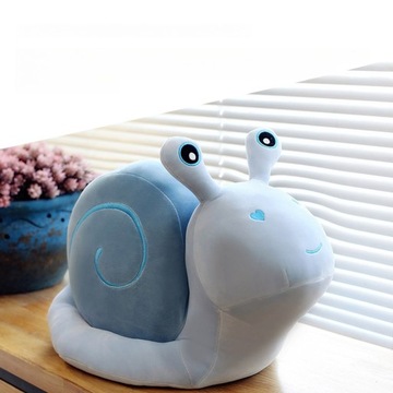 ПЛЮШ УЛИТКА МЯГКИЙ И КОМПАКТНЫЙ РАЗМЕР ИДЕАЛЬНО ДЛЯ ДЕТЕЙ