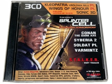 Kleopatra Królowa Wings Sonic 3D płyty BDB+ PL PC