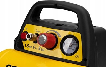 ПОРТАТИВНЫЙ БЕЗМАСЛЯНЫЙ КОМПРЕССОР STANLEY 8 БАР, МОЩНОСТЬ 6 Л