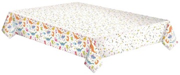 Бумажная скатерть ДИНОЗАВР Дино Животные Рептилии День рождения 120х180см