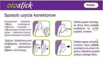 OTOSTICK Эстетические корректоры для ушей 8 шт. от PL