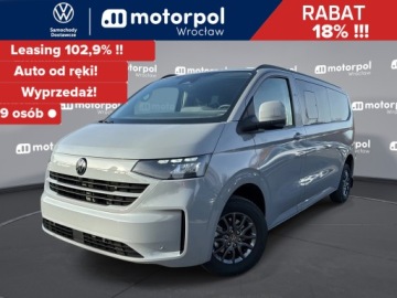 Volkswagen Caravelle T6 Transporter 2.0 TDI 150KM 2025 Volkswagen Transporter Kombi 9 osób/AUTOMAT/L2, 2.