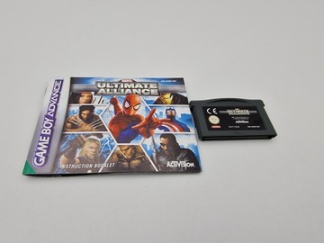 GAME BOY ADVANCE MARVEL ULTIMATE ALLIANCE ORIGINAL