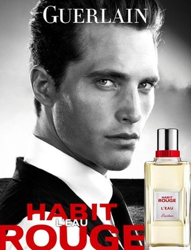 GUERLAIN HABIT ROUGE L'EAU EDT 50 МЛ ОРИГИНАЛ