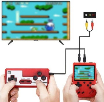 МИНИ-РЕТРО ПОРТАТИВНАЯ КОНСОЛЬ С 400 КЛАССИЧЕСКИМИГРАМИ FC