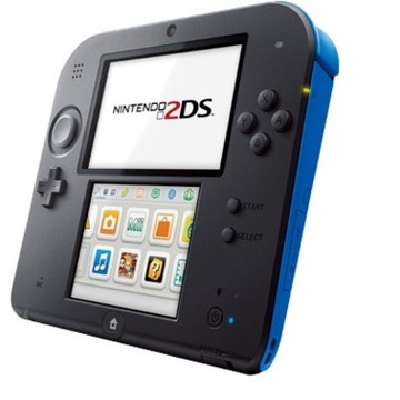 KONSOLA NINTENDO 2DS + RYSIK + KARTA PAMIĘCI + ETUI + 5 GIER