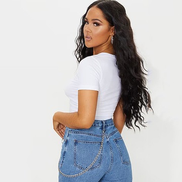 Короткая футболка Белая PLASTIC FANTASTIC Patterns - L