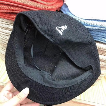 Kangol nowe kolory siateczkowa moda męska damska płaska czapka