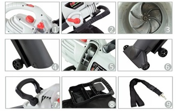 ПЫЛЕСОС ЛИСТОВОЙ ВЕНТИЛЯТОР NAC VBE 300A-AS-WS-H 3 КВТ РЕГУЛИРОВКА ПОМОЩИ