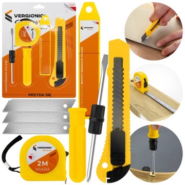 Набор инструментов Нож Измерительная отвертка Вставки Измерительные инструменты