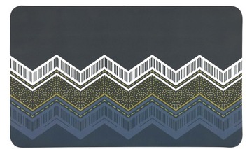 MATA DO ŁAZIENKI SZYBKOSCHNĄCY DYWANIK ŁAZIENKOWY GRANAT 40X60 cm