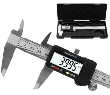 SUWMIARKA CYFROWA ELEKTRONICZNA LCD 150MM METALOWA