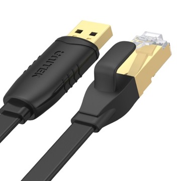 Кабель Unitek, кабель RJ-45 — USB-A 2.0, консоль 1,8 м (RS-323)
