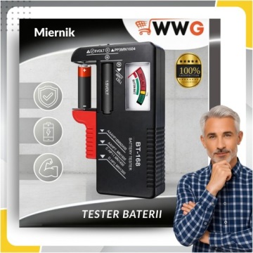 ПЕРЕЗАРЯЖАЕМЫЙ ТЕСТЕР БАТАРЕИ LCD ВОЛЬТМЕТР AA AAA C D 9V