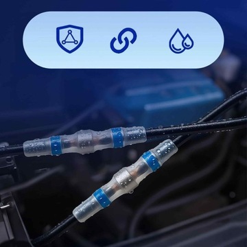 Koszulki Z Lutem Termokurczliwe Cyną Szybkozłączka z Klejem Zestaw 500szt