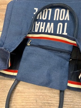 WYPRZEDAŻ Torba zakupowa plażowa Tommy Hilfiger