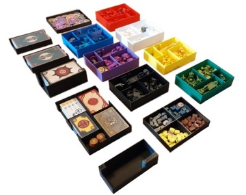 Insert organizer do Scythe z dodatkami