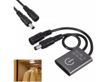 Диммер для одноцветной светодиодной ленты Silver COB MONO, серебряная мебель