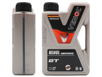 МАСЛО ДЛЯ ДВУХТАКТНЫХ ДВИГАТЕЛЕЙ 2TC - VENOL 1Л