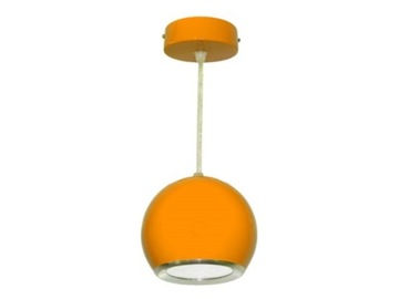 LAMPA WISZĄCA LED POWER 7W POMARAŃCZOWA 4000K