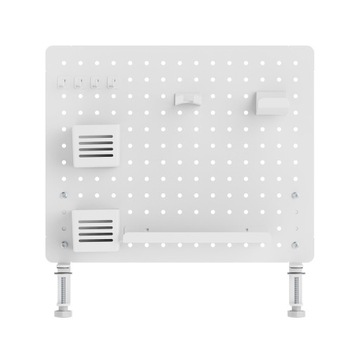 TABLICA PERFOROWANA METALOWA PEGBOARD WIESZAK ORGANIZER LEVANO PG1 BIAŁA